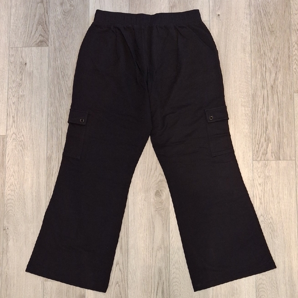 NWT Vintage Venezia Women's Classic Black Boot Cut Pants - Picture 12 of 12